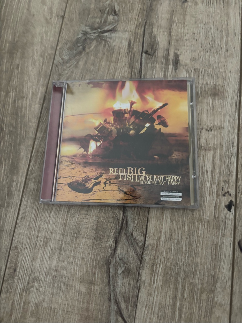 Reel Big Fish CD - We're Not Happy 'til You're Not Happy